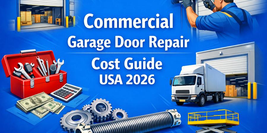Commercial Garage Door Repair Cost Guide USA 2026 Commercial Garage Door Repair Cost Guide USA 2026