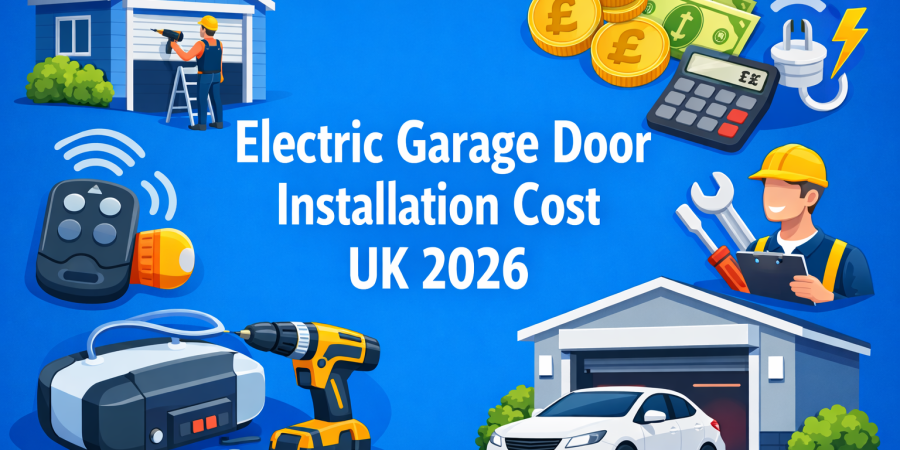 Electric Garage Door Installation Cost UK 2026 Electric Garage Door Installation Cost UK 2026