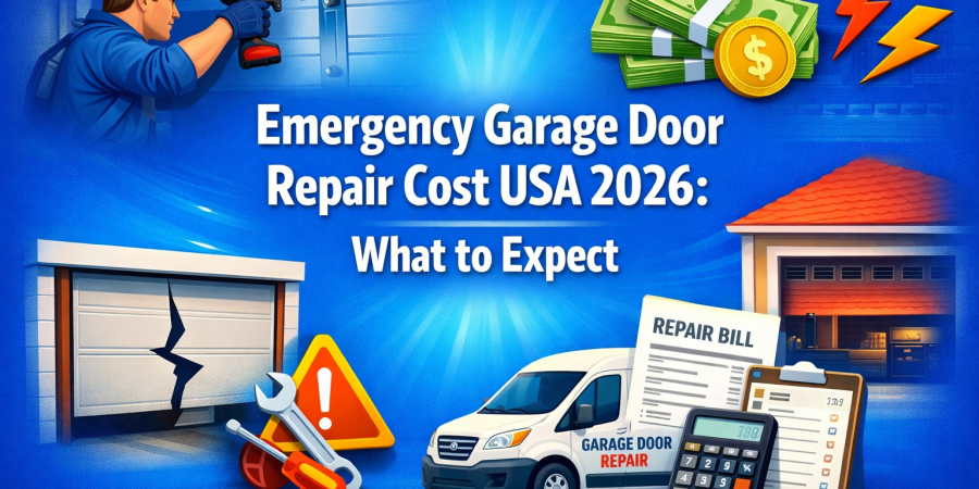 Emergency Garage Door Repair Cost USA 2026 Emergency Garage Door Repair Cost USA 2026